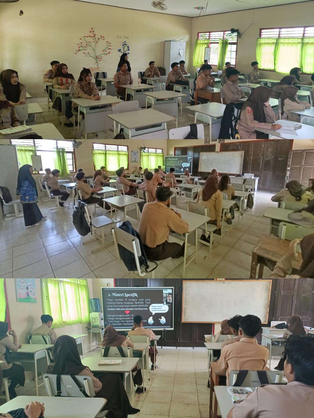 Kegiatan sosialisasi UTBK